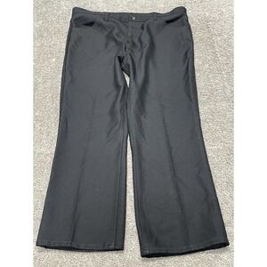 Vintage Wrangler 82BK Polyester Western Cowboy Pants Men's 40x29 Black